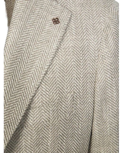 Tagliatore Gray "Montecarlo" Jacket for men