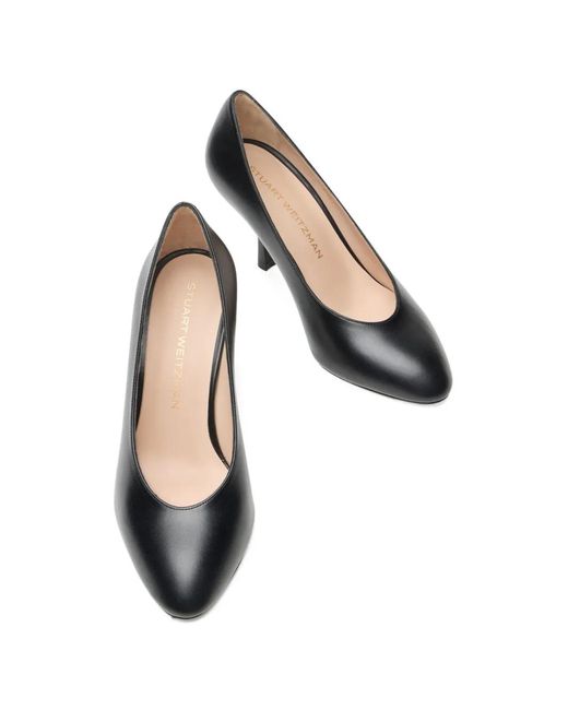 Stuart Weitzman Black 8.5Cm Madison Pumps