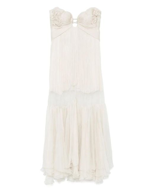 Maria Lucia Hohan White Jara Maxi Dress