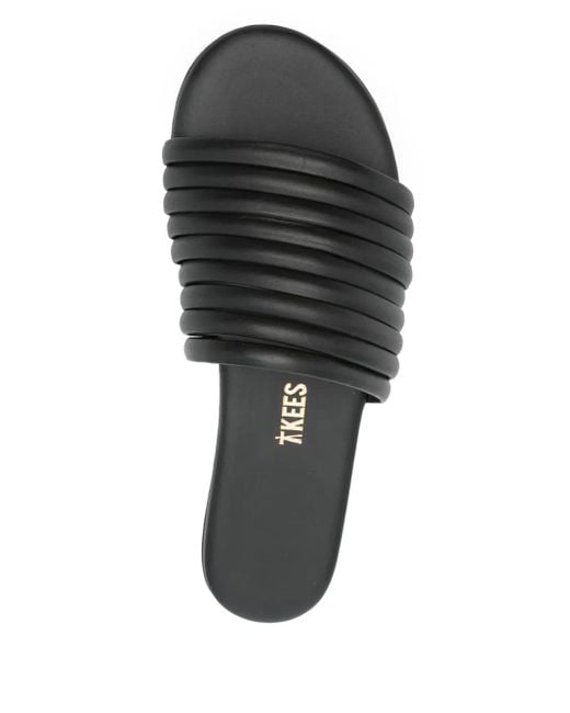 TKEES Black Caro Slides