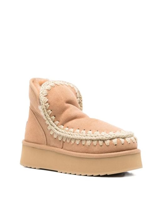 Mou Natural 50Mm Mini Boots