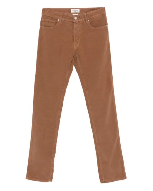 Jacob Cohen Brown Five-Pocket Jeans for men