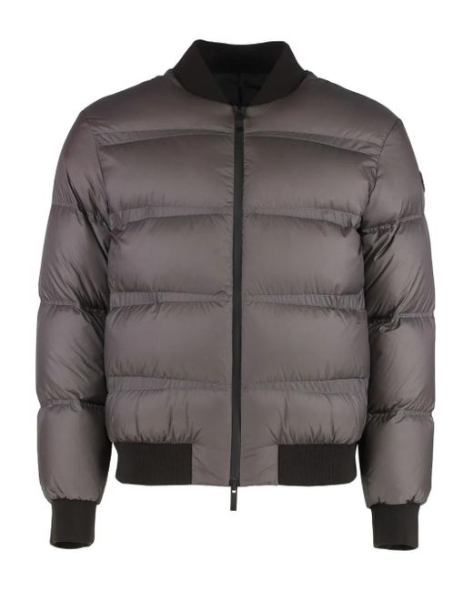 Moncler Gray Vioz Short Down Jacket for men