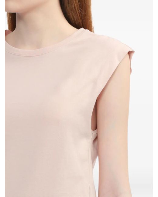 Rag & Bone Pink Cap-Sleeve Tank Top