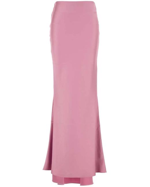 ANDAMANE Pink Nemesia Maxi Skirt