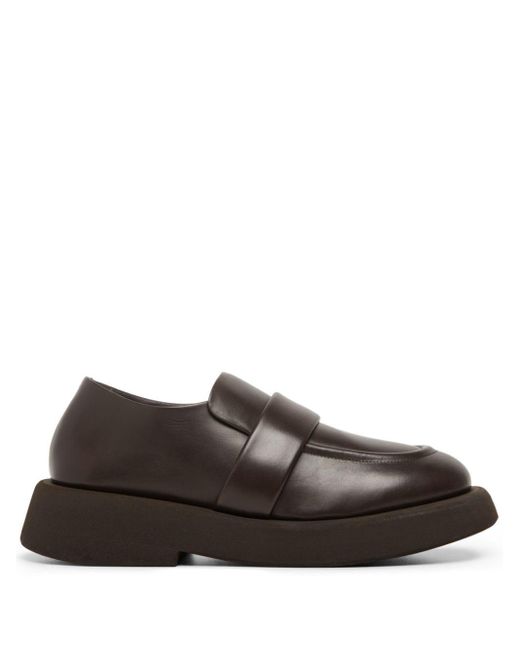 Marsèll Brown Gommellone Leather Loafers for men