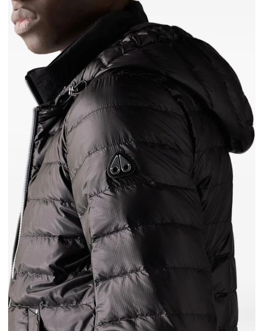 Moose Knuckles Black Doudoune Cloud Walker En Duvet for men