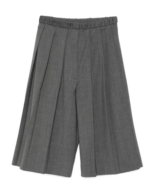 Sandro ハイウエスト ショートパンツ Gray