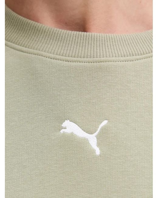 Sudadera Wardrobe Essentials PUMA de color Natural