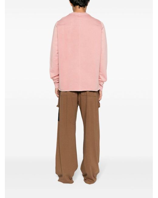 Rick Owens Sweater Van Biologisch Katoen in het Pink voor heren