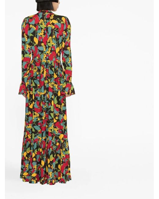 LaDoubleJ Black Visconti Maxi Dress