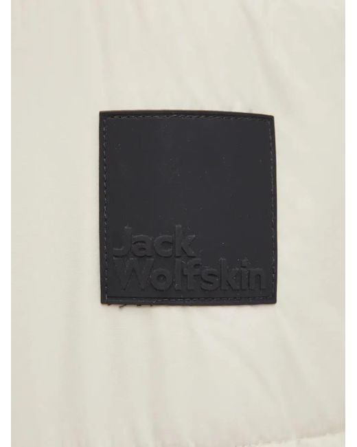 Jack Wolfskin Natural Deutzer Quilted Hooded Coat