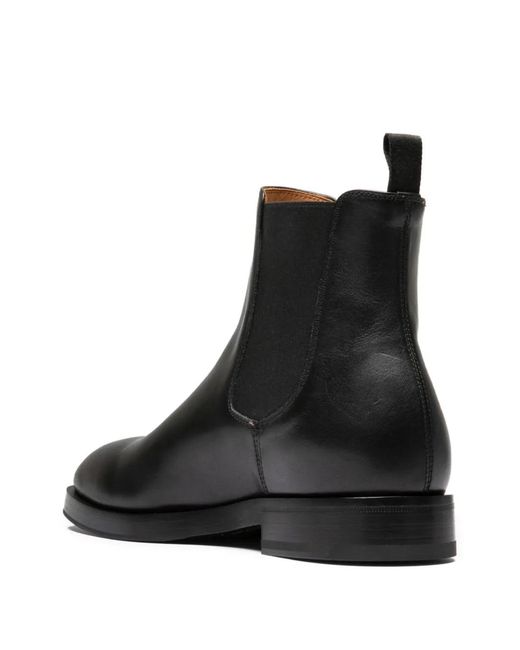 Officine Creative Black Ortega 003 Chelsea Boots for men