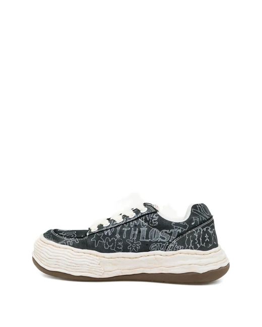 Maison Mihara Yasuhiro White Blakey Sneakers for men