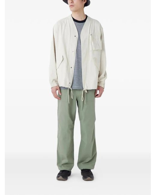 Snow Peak Natural Veste Takibi À Design Sans Col for men