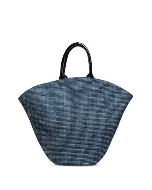 Gabriel For Sach Blue Large Shell-Shape Tote Bag