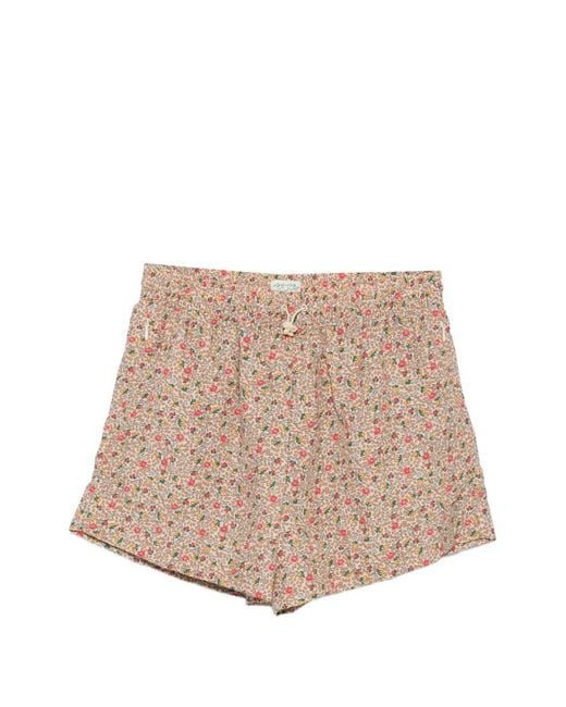 The Great Natural Rover Floral-Print Shorts