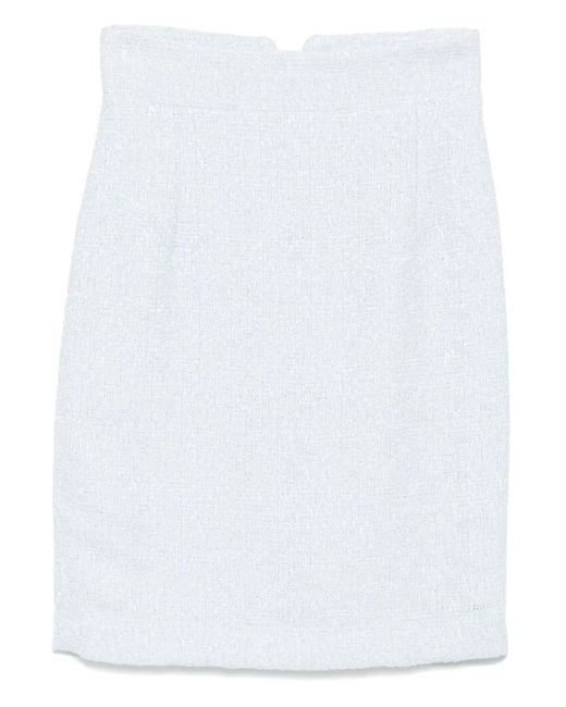 Tagliatore White Nell Mini Skirt