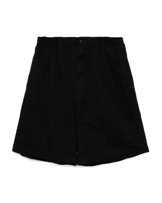 Junya Watanabe Shorts Met Wijde Pijpen in het Black voor heren