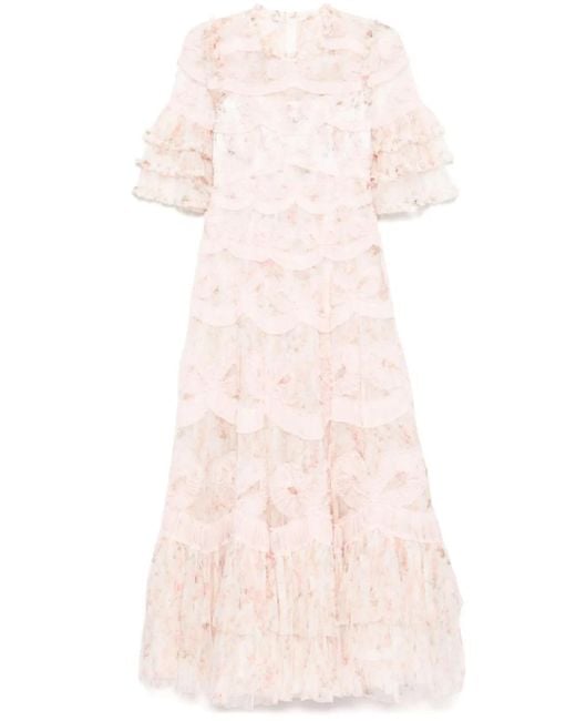 Needle & Thread Pink Ophelia Gown