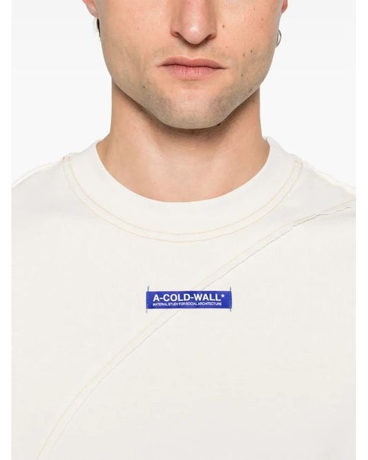 A_COLD_WALL* White Aspect T-Shirt for men
