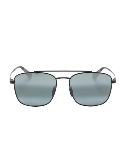 Maui Jim ダブルブリッジ サングラス Blue