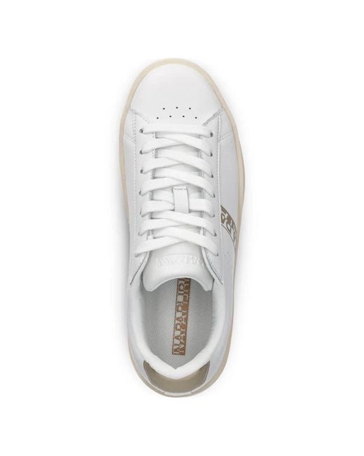 Napapijri White Ivy Logo Sneakers