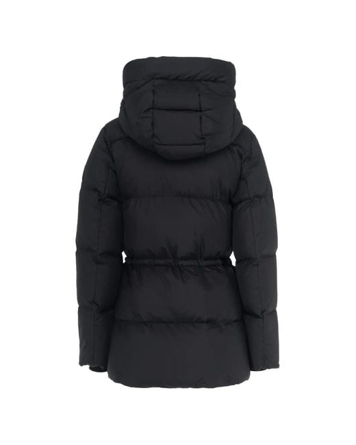 Mackage Blue Freya-Sw Hooded Drawstring Jacket