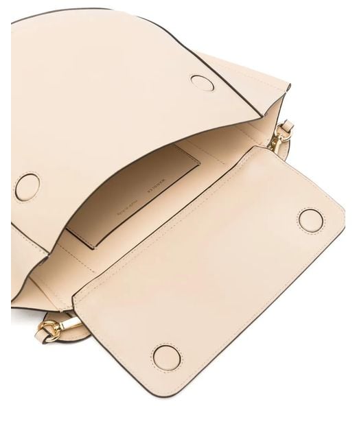 Wandler Natural Sac Porté Épaule Hortensia Médium En Cuir