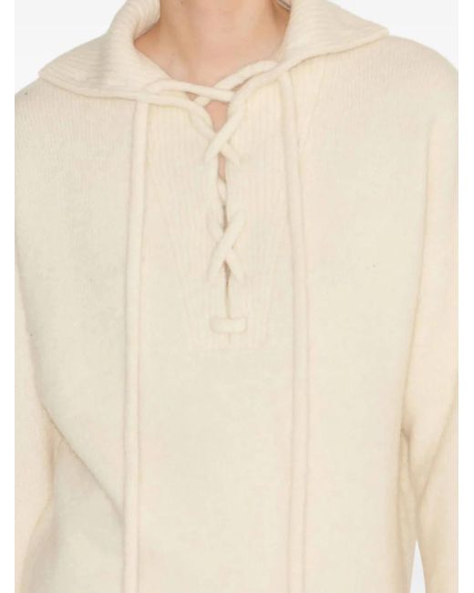 Isabel Marant White Phylia Sweater
