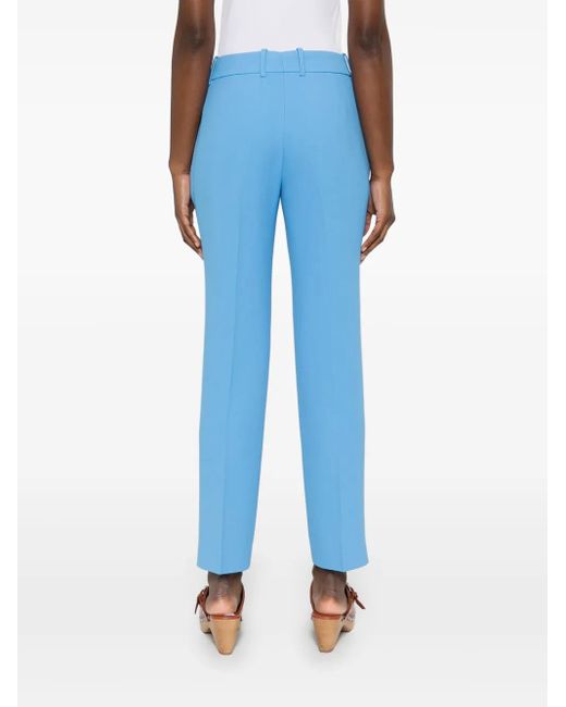 Ermanno Scervino Blue Hose Aus Krepp