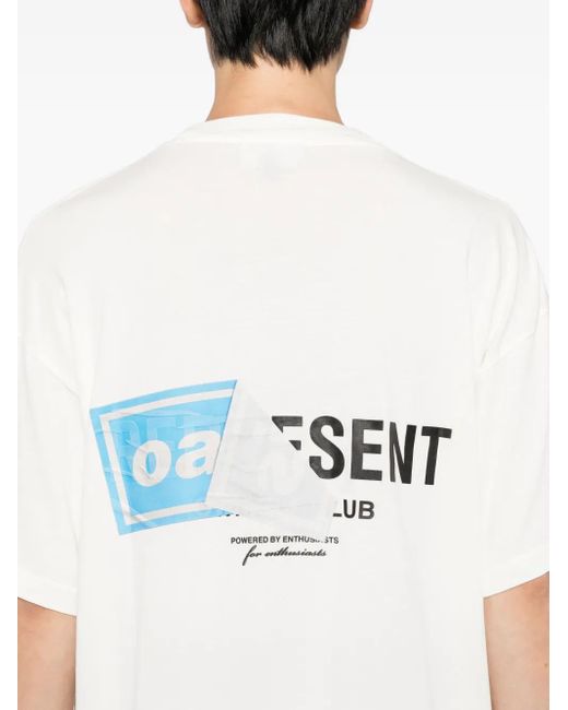 Represent X Oasis Owners Club T-Shirt in het White voor heren