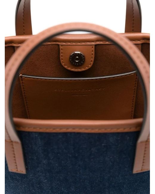 Stella McCartney デニム バケットバッグ Blue