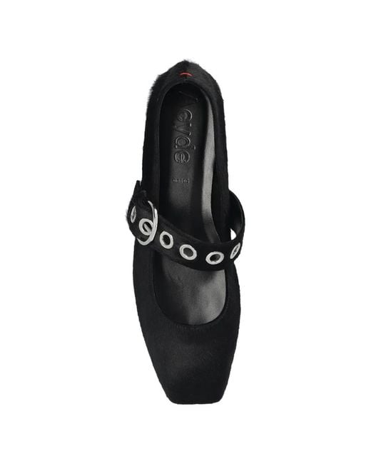 Aeyde White Eyelet Uma Flat Pumps