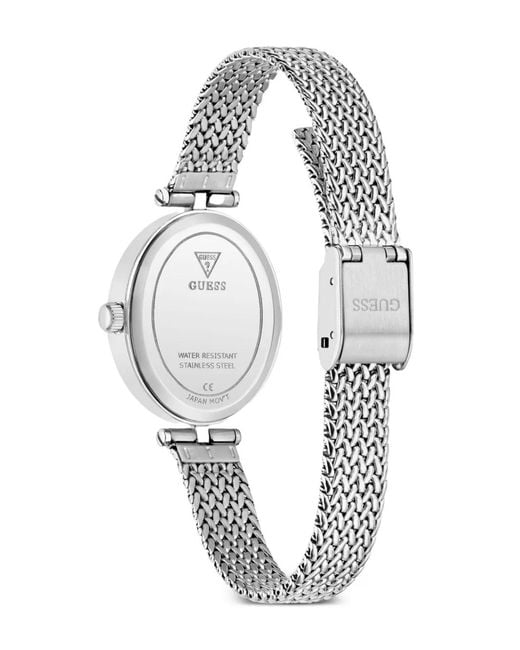 Guess White Ruby 24Mm Watch