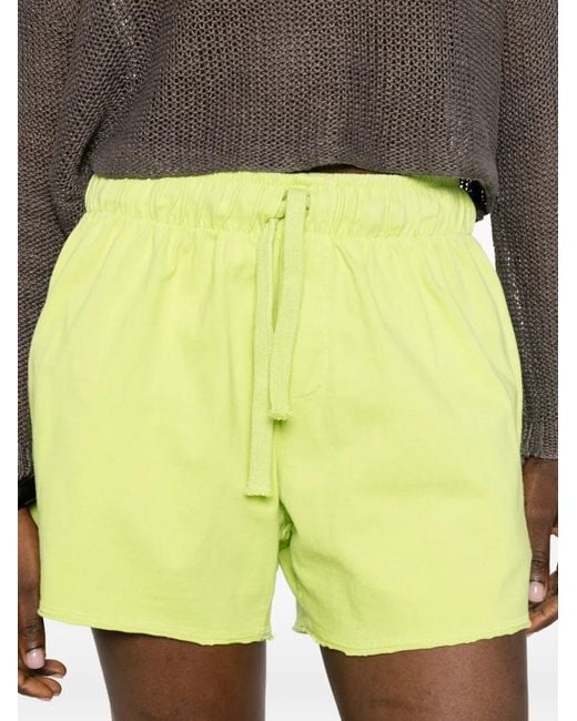 Osklen Yellow Drawstring Shorts