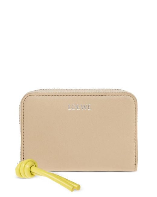 Loewe Natural Knot Leather Wallet