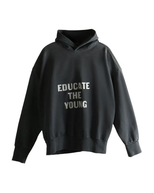 Fear Of God Black "Educate" Hoodie for men