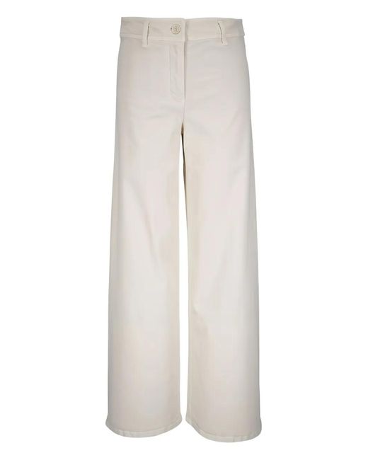 Nili Lotan White Megan Button Jeans