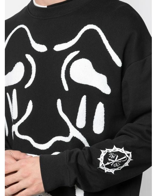 Sudadera Scream Haculla de hombre de color Black