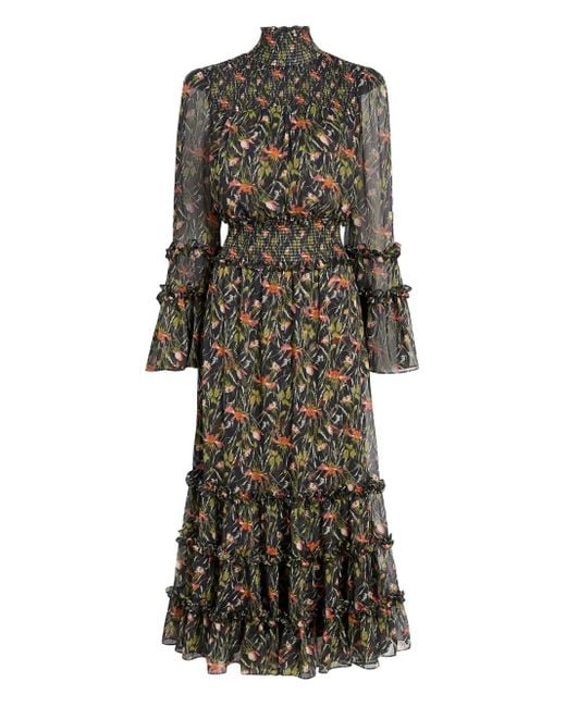 Cinq À Sept Black Windswept Meadow Kinsley Dress