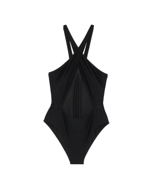 N°21 Black Cross-Over Cut-Out Bikini Set
