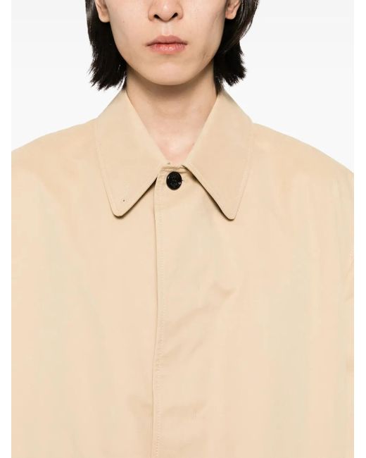 MERYLL ROGGE Natural Single-Breasted Coat