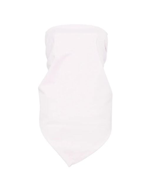 Agolde White X Maria Mcmanus Bandana Top