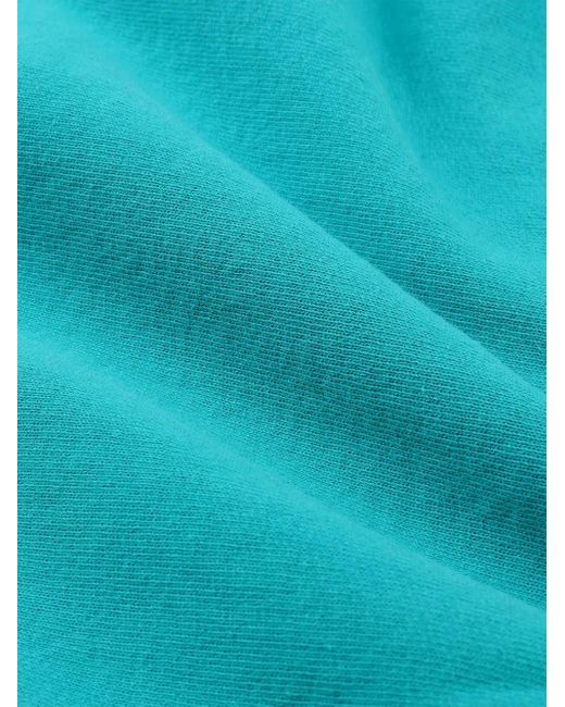 Sporty & Rich Blue 80S Tennis Club Cotton Sweatshirt