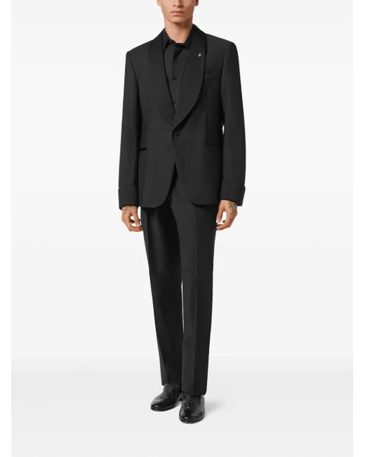 Billionaire Black Single-breasted Blazer for men