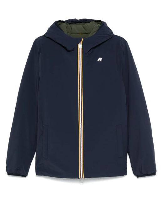 K-Way Blue St Warm Jacket for men
