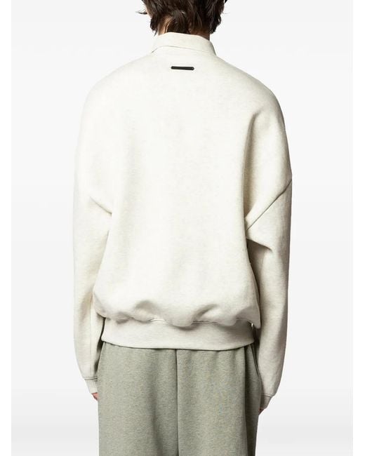 Fear Of God Natural Essentials Polo-Collar Sweatshirt for men
