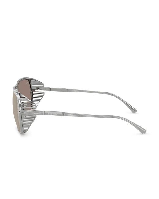 Ferrari Metallic Logo-Engraved Sunglasses