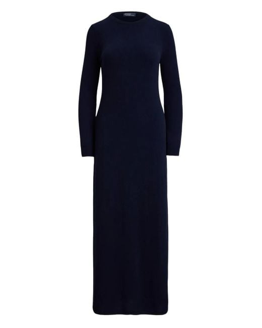 Abito A Maniche Lunghe di Polo Ralph Lauren in Blue